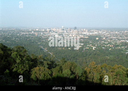 Aussichtspunkt, Mount Coot-Tha Lookout, Brisbane, Australien Stockfoto