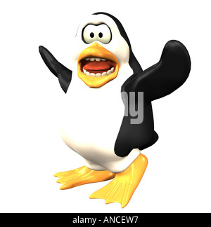 Linux Pinguin tux Stockfoto