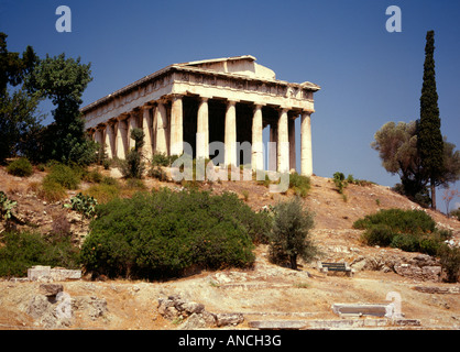 Die antike Agora in Athen Griechenland Stockfoto