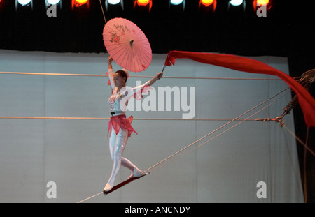 Seil Walker im Chaoyang Theater Stockfoto