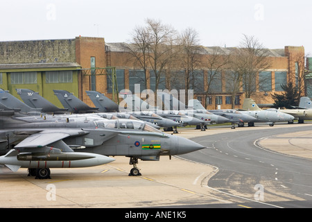 Marham Flügel GR4 Tornados in RAF Marham Norfolk Vereinigtes Königreich Stockfoto