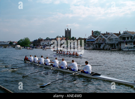 Henley Royal Regatta Oxfordshire Großbritannien Stockfoto