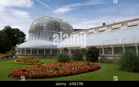 Palm House, Belfast Botanic Gardens, N. Irland Stockfoto