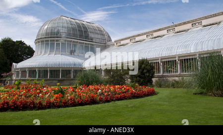 Palm House, Belfast Botanic Gardens, N. Irland Stockfoto