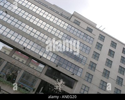 Die Veletrzni Palast-Museum für moderne Kunst Stockfoto