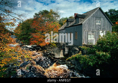 Tidney River Mühle, Nova Scotia, Kanada Stockfoto