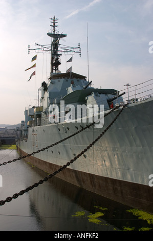 HMS Kavalier (zweiten Weltkrieg Zerstörer) im Historic Dockyard Chatham Kent-England Stockfoto