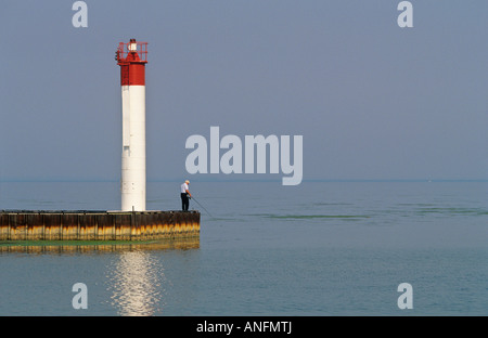 Hafen Rowen, Lake Erie, Ontario, Kanada. Stockfoto