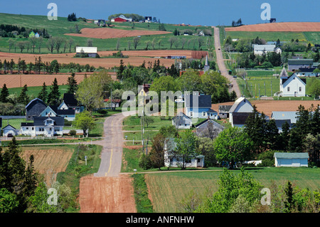 Rennstreckenareal in Burlington, Prince Edward Island, Kanada. Stockfoto