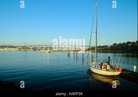 Marina in Dartmouth, Nova Scotia, Kanada. Stockfoto