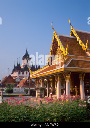 Loh Prasat Wat Rajnadda Bangkok Thailand Stockfoto