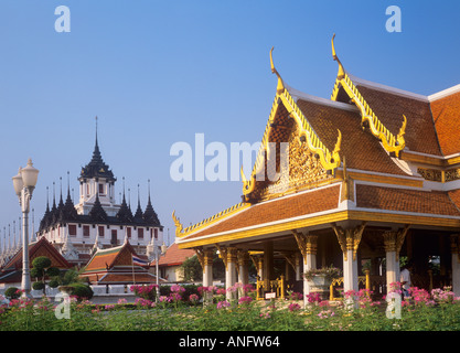 Loh Prasat Wat Rajnadda Bangkok Thailand Stockfoto