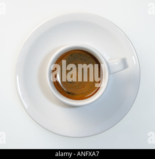 Tasse italienischen Espresso Stockfoto