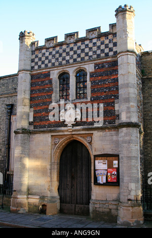 Bury St Edmunds Guildhall steht auf Guildhall Straße Suffolk England uk gb Stockfoto