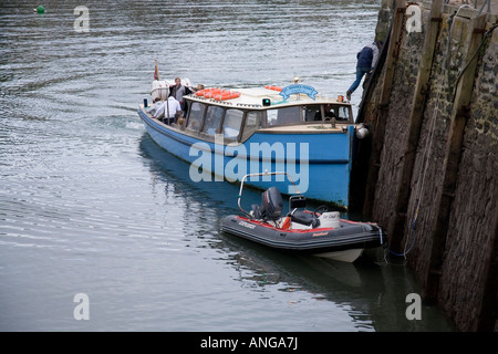 St. Mawes Hafen Cornwall, England. Stockfoto