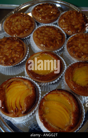 Torten im Samba Bäckerei Cafe in East Harlem in New York City Stockfoto