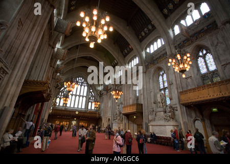 Innenraum der großen Halle, Guildhall Stockfoto