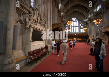 Innenraum der großen Halle, Guildhall Stockfoto