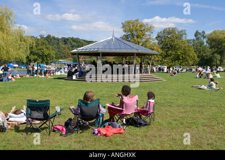 Mühle-Meadows-Park - Henley on Thames - Oxfordshire Stockfoto