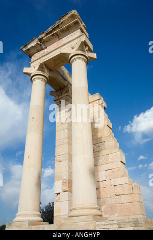 Heiligtum des Apollo Hylates ist ein altes Denkmal gewidmet, dem Gott Apollo der Beschützer von Kourion, Cyyprus Stockfoto