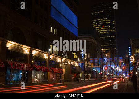 Dowtown Toronto Younge street Stockfoto