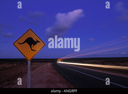 Road Sign, Western Australia, Australien Stockfoto