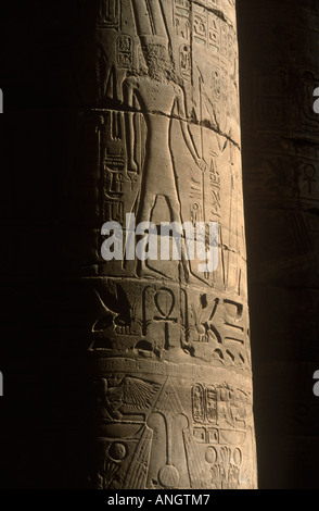 Tempel des Amun, Karmak Tempel, Luxor, Ägypten Stockfoto