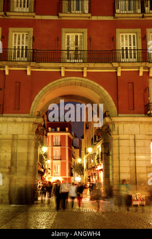 Plaza Mayor, Madrid, Spanien Stockfoto