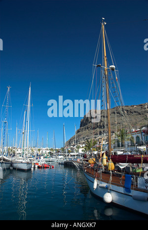 Puerto de Mogan, Gran Canaria, Kanarische Inseln, Spanien Stockfoto