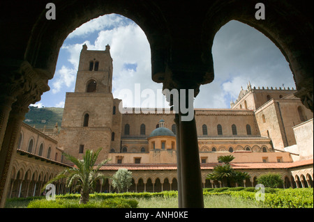 Santa Maria La Nuova Duomo, Monreale, Sizilien, Italien Stockfoto