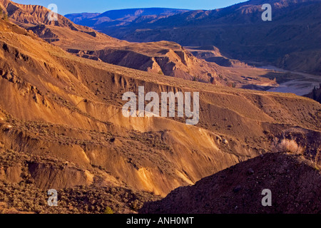 BC Grasland, Churn Creek Gegend, Britisch-Kolumbien, Kanada. Stockfoto