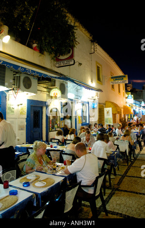 Stadt Albufeira, Algarve, Portugal Stockfoto