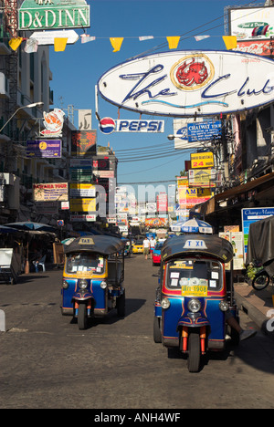 Tuk-Tuks, Khao San Road, Bangkok, Thailand Stockfoto