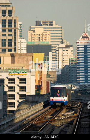 Skytrain-Station, Siam Square, Bangkok, Thailand Stockfoto