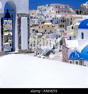 OIA SANTORINI GRIECHENLAND Stockfoto