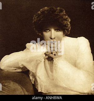 SARAH BERNHARDT französische Schauspielerin 1844 bis 1923 Stockfoto