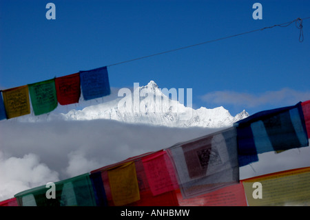 eine Reihe von Stupas in der Nähe der so genannten "Shangri la", Yunnan, China Stockfoto