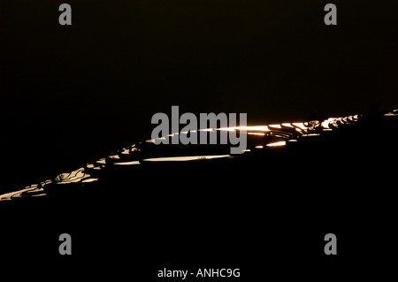 Aufstieg-Terrasse in China Yunnan Yunyang Stockfoto