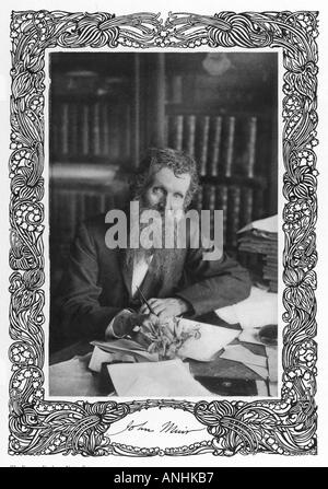 John Muir 1838 1914 Stockfoto