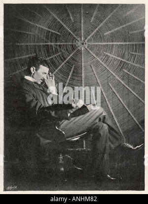 Nikola Tesla 1856 1943 Im Jahre 1935 Elektroingenieur Erfinder Und