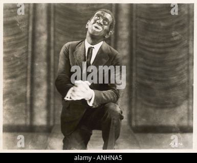 Al Jolson Jazz-Sängerin Stockfoto