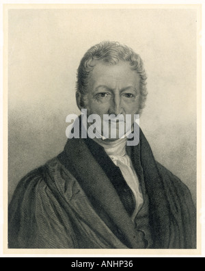 Malthus 1766 1834 Stockfoto