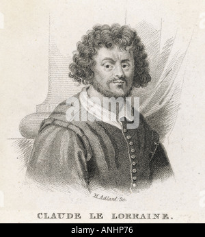 Lorrain Claude Anon Stockfoto