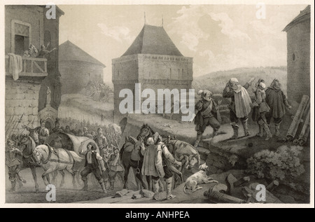 Veranstaltungen-Krieg dreißig Jahre Stockfoto