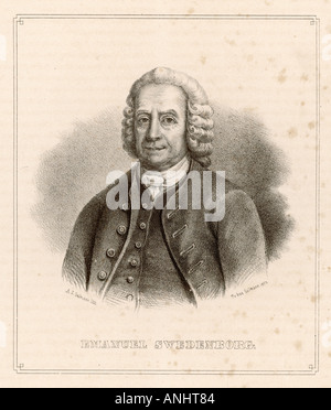 Emanuel Swedenborg Stockfoto