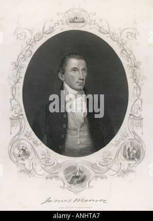 James Monroe Anon Stockfoto