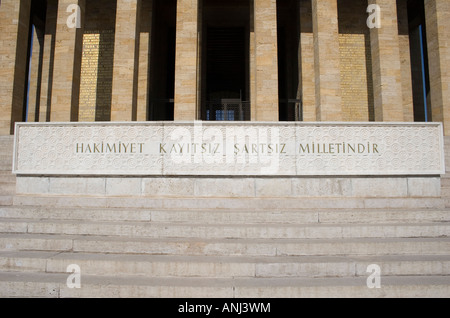 Anitkabir, Ankara Türkei 2005 Stockfoto