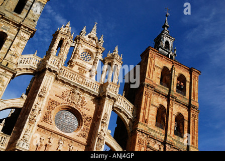 Santa Maria Kathedrale ASTORGA Kastilien und Leon Region Spanien Stockfoto
