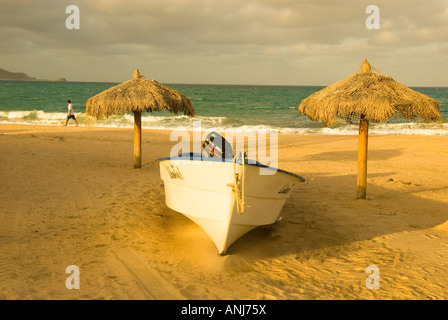 Mexiko Baja California Cabo Pulmo National Marine Park Sea of Cortez malerischen Blick auf Mermaid Beach Stockfoto