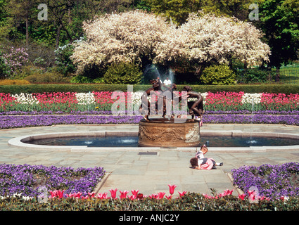 New York City Wintergarten auf Fifth Avenue NYC USA Stockfoto